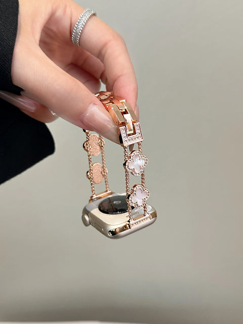 Stainless steel bracelet link For Apple Watch band Series 11/8/7/6/10 - 40/41/38/42/44/45/46mm Strap