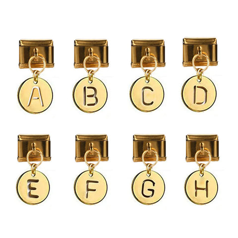 English Letter  Italian Charm Links
