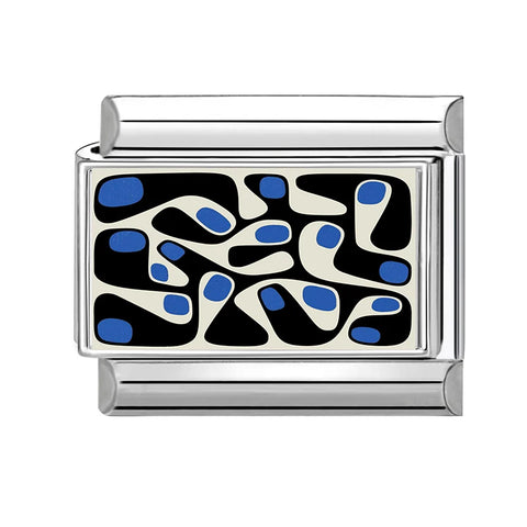 Grey Heart Cat Flower Skull Bead Italian Charm Links