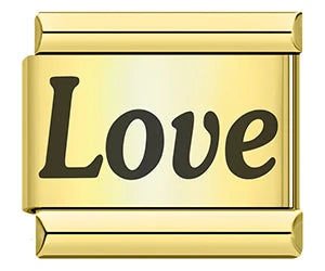 Golden Love Faith Hope Dream Mommy's Girl Charms