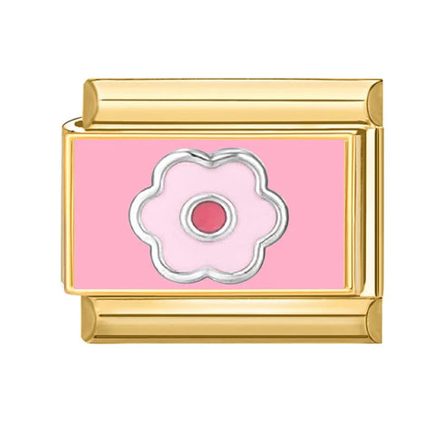 Golden Cute Lovely Cat Dogs Bow Cherry Tulip  Charm Links