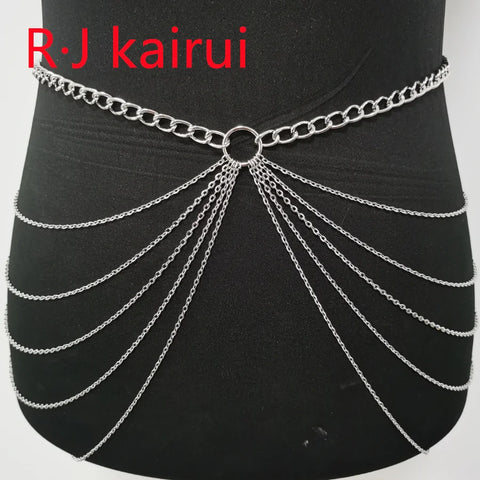 Sexy Rhienstone Waist Belly Chains Fashion Style Waist Belly Chains