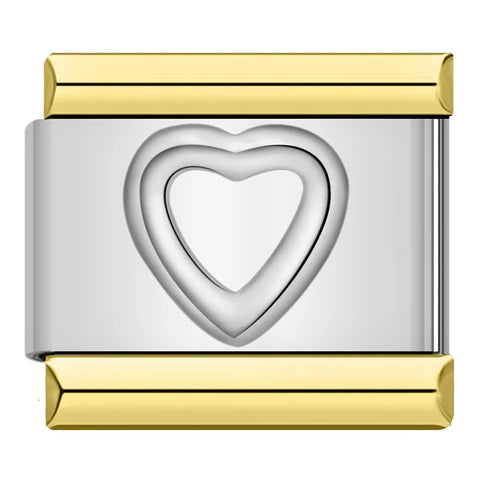 English Letters Italian Charm Links