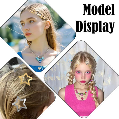Star Bobby Pin Set (10/20/50PCS) Daily Versatile Party Design Simple and Exquisite
