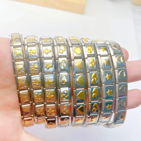 Love Butterfly Italian Charm  Bracelets