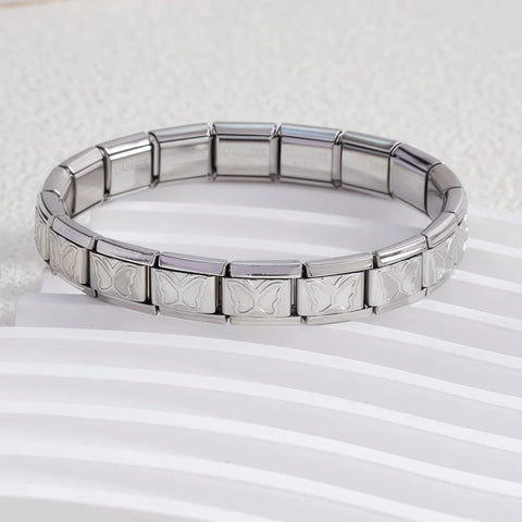 Love Butterfly Italian Charm  Bracelets