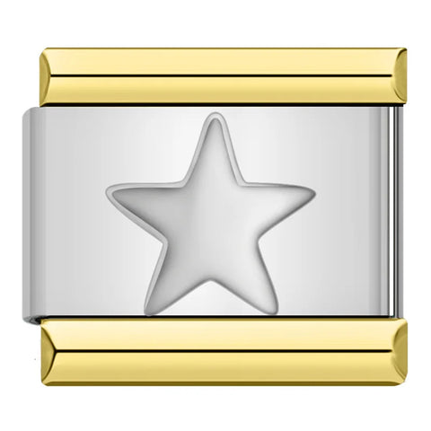 English Letters Italian Charm Links