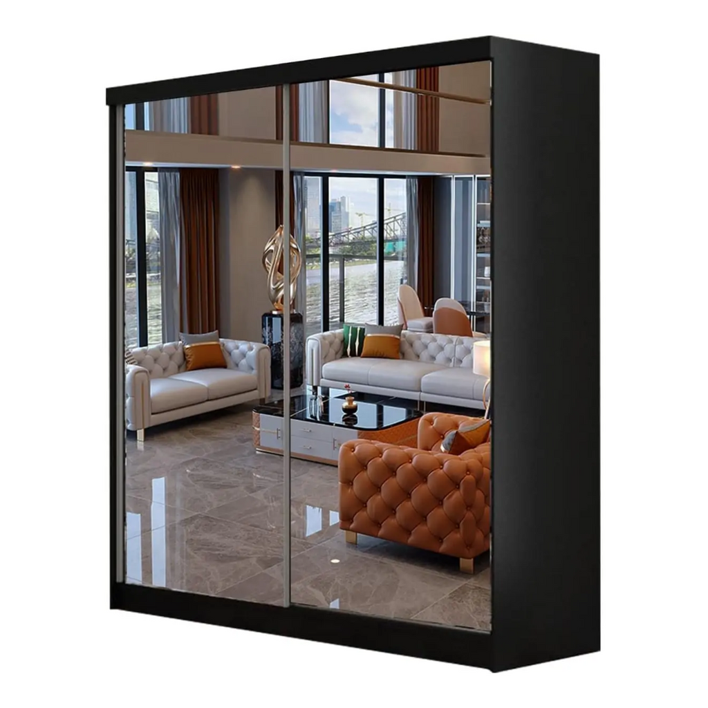 Queen Sliding Wardrobe